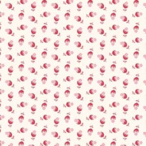 Fabric Makower Tender Romance Pink Flower 2/7991R