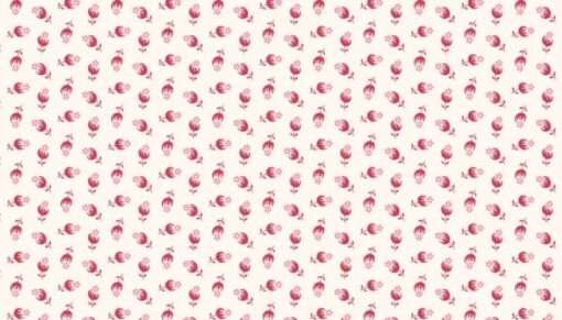 Fabric Makower Tender Romance Pink Flower 2/7991R