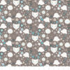 Fabric Camelot 4240405-3 Snowfall Bear Heads