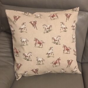 Cushion Individually Home Made Wild Horses