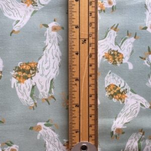 Fabric Dear Stella Superior Quality SRR1111 Lichen Lamas