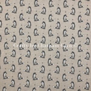 Fabric Chatham Glyn Linen Vintage Foxes