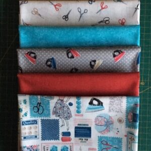 Bundles of 6 Quality Fabric Fat Quarters stitch it