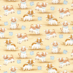 Fabric Timeless Treasures C5820 Cute Cows