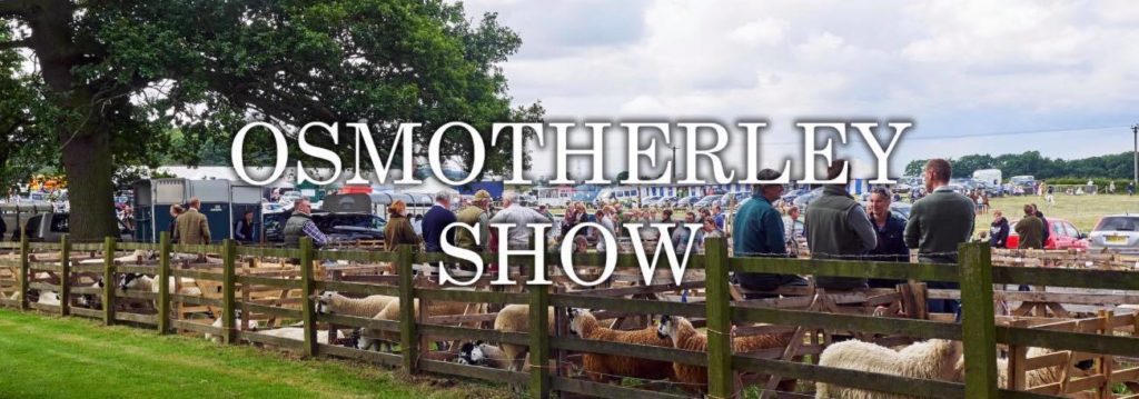 Osmotherley Show Saturday 3rd August 2019