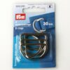 Prym D Rings Silver Coloured 30 mm Pack of 4