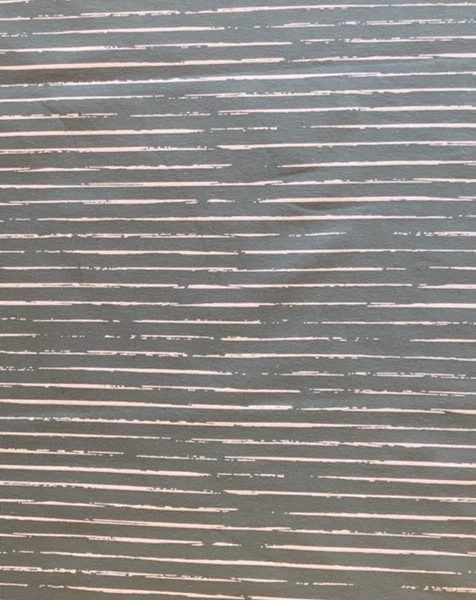Fabric Cotton Jersey Sage Stripe 150cm Wide 1 item = 1/2 metre