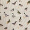 Fabric Chatham Glyn Linen Digital Mallard Ducks