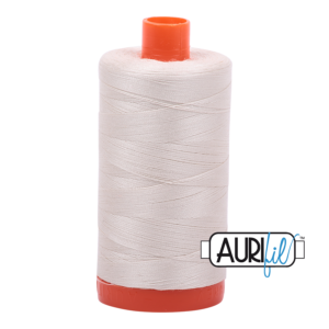 Aurifil 50WT Cotton Thread 2309 Natural 1300 m spool