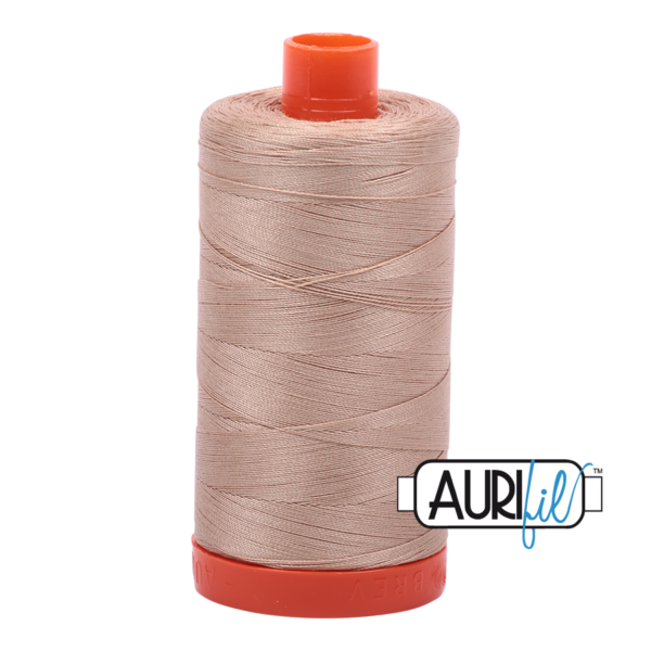 Aurifil 50WT Cotton Thread 2314 Taupe 1300 m spool