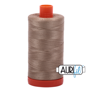 Aurifil 50WT Cotton Thread 2325 Linen 1300 m spool