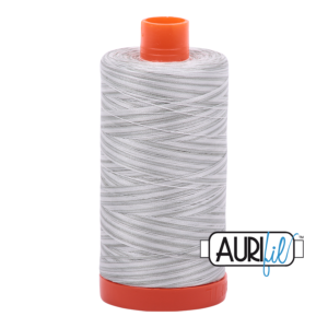 Aurifil 50WT Cotton Thread 4060 Variegated Silver Moon 1300m Spool